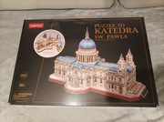 Puzzle 3D CubicFun Katedra Św. Pawła 643 elementy, 10+