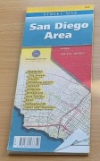 San Diego Area - duża rozkładana mapa 