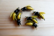 Wobler hand made osa 2,5 cm 2,2g rękodzieło.
