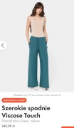 Carpatree spodnie viscose touch zielone rozm. L