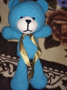 Błękitny miś-  ok. 40cm