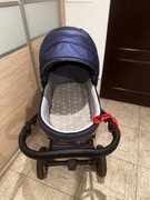 Wózek Junama Diamond Fluo 2w1 (gondola + spacerówka)