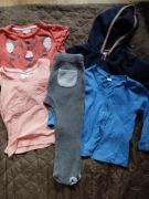 Paka ubranek dziewczęcych r. 92 5 sztuk