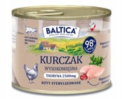 Baltica, Karma mokra dla kota Kurczak, puszka 185g