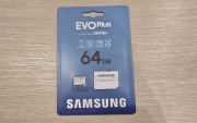 Karta pamięci SAMSUNG EVO+ 64GB micro SD 160MB/s z adapterem