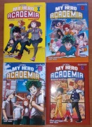 Light novel My Hero Academia. Akademia bohaterów: Historie szkolne tomy 1-4