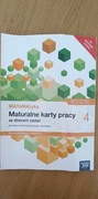 MATeMAtyka 4 maturalne karty pracy zakres podstawowy i rozszerzony NOWA ERA