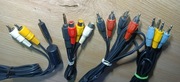kable audio-wideo RCA, telewizyjne typu cinch jack