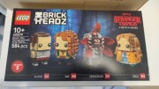LEGO 40879 Brickheadz - Figurki Jedenastki, Maxa, Demogorgona i Holly