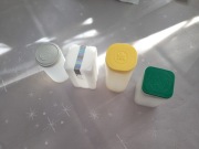 Oryginalna tuba do monet srebrnych