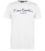 Pierre Cardin T-Shirt - męska koszulka biała - XXL roz. 2XL