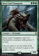 MTG Steel Leaf Champion