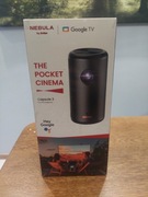Nebula Capsule 3 Google TV, Netflix, 1080p, Projektor Mobilny 