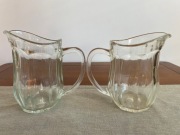 Stare Szklane Dzbanki 2 szt.