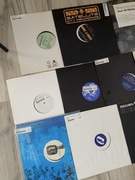 Zestaw 10 płyt winylowych muzyka elektroniczna techno house trance