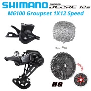 Shimano Deore M6100 1x12 – przerzutka + manetka + łańcuch + kaseta 11-52