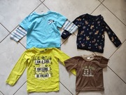 4 sztuki bluzka top koszulka bluza bawełniane t-shirt dziecięce