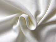 Dzianina ściągaczowa ściągacz śmietankowy ecru Tshirt  gładki bawełniany 