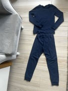 Granatowa piżama 128/134 H&M