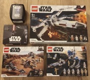 3 Zestawy Lego Star Wars 75299 75301 75280 + 2 Gratisy