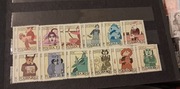 Znaczki kolekcjonerskie Znaki zodiaku komplet