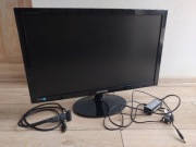 Monitor Samsung SA300 24 cale S24A300BL, pełne okablowanie, FullHD LED