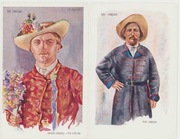 2xTYPY LUBELSKIE-DRÓŻBA WESELNY Z POD LUBLINA-1905