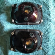 Reflektory Fiat 126p maluch Wesem oryginalne