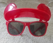 Okulary przeciwsłoneczne dziecięce z daszkiem Myszka Miki