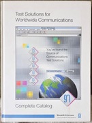 "Test Solutions for Worldwide Communications" W&G