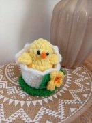 Kurczaczek na szydełku. Hand made 