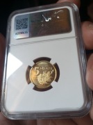 5 gr 2017 NGC MS 67 niemal prooflike jedyna z tą notą!