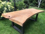 Stół monolit Live edge piękny z jednego kawalka
