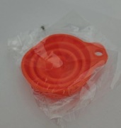 Nowy silikonowy lejek