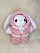 Ręcznie robiony pluszowy króliczek
