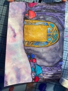 Bajkowy krajobraz obraz