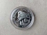 Srebrna moneta kolekcjonerska 1 oz Słoń Somalijski rok 2015