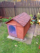 Buda dla psa ocieplona