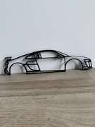 Dekoracja Ścienna Audi R8 Sylwetka Samochód Ozdoba Na Ścianę Prezent