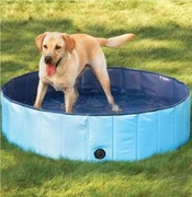 Duzy basen dla psa XXL SKŁADANY OGRODOWY KOJEC 120 x 120 x 30 cm 340L