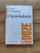 Opowiadania Ernest Hemingway 1993 rok Duże litery