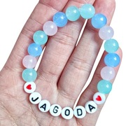 Bransoletka z imieniem na dzień kobiet przedszkole prezent dziewczynki