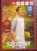 PANINI UPDATE 2017 FIFA 365 TEAM MATE AS ROMA SZCZESNY  UE61