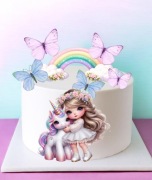 Przepiękny zestaw topperów