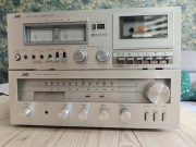 Zestaw Audio Vintage JVC JR-S61M + JVC KD-10 Amplituner Magnetofon