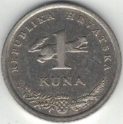 Chorwacja 1 kuna 1995 - 22,5 mm - nr 2