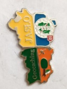 Odznaka -GEOCACHING PTTK JASŁO . Srebrna 