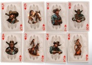 karty do gry talia 54 szt.  Karty do gry z motywami dzikiego zachodu