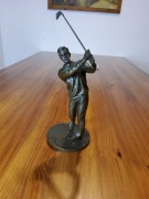 STARA FIGURA Z BRĄZU – GOLFISTA nr4