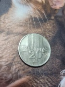 20 zł 1973r.- Wieżowiec i kłosy 